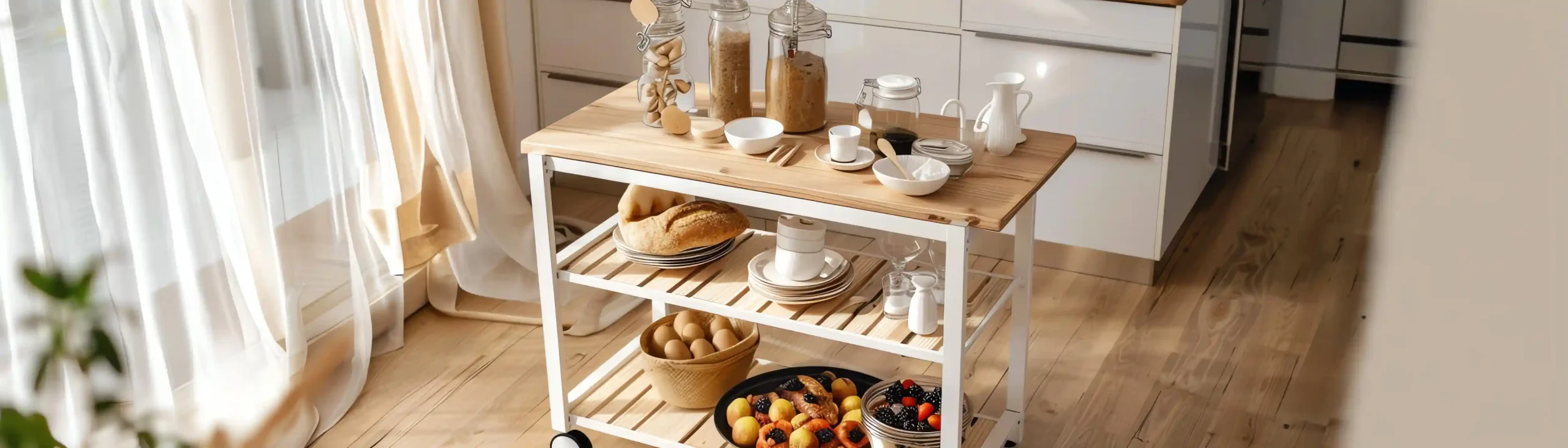 bespoke kitchens near me wooden pantry shelves with jars and bowls